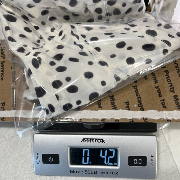 LOFT BLOUSE WOMENS SMALL WHITE V-NECK BIZ CAREER PROFESSIONAL LEOPARD PRINT - Picture 10 of 10